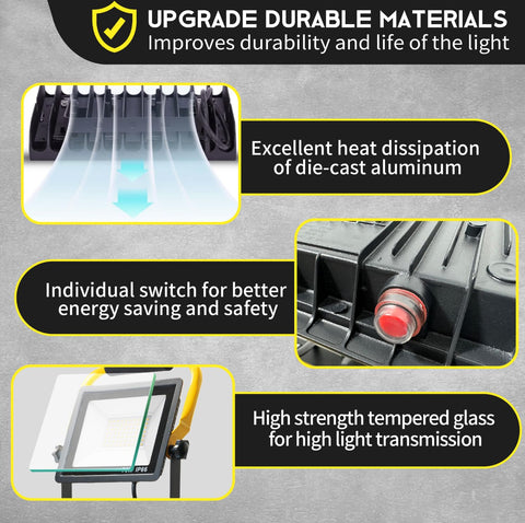 PACOLIT P individual switches per head for targeted lighting and efficiency