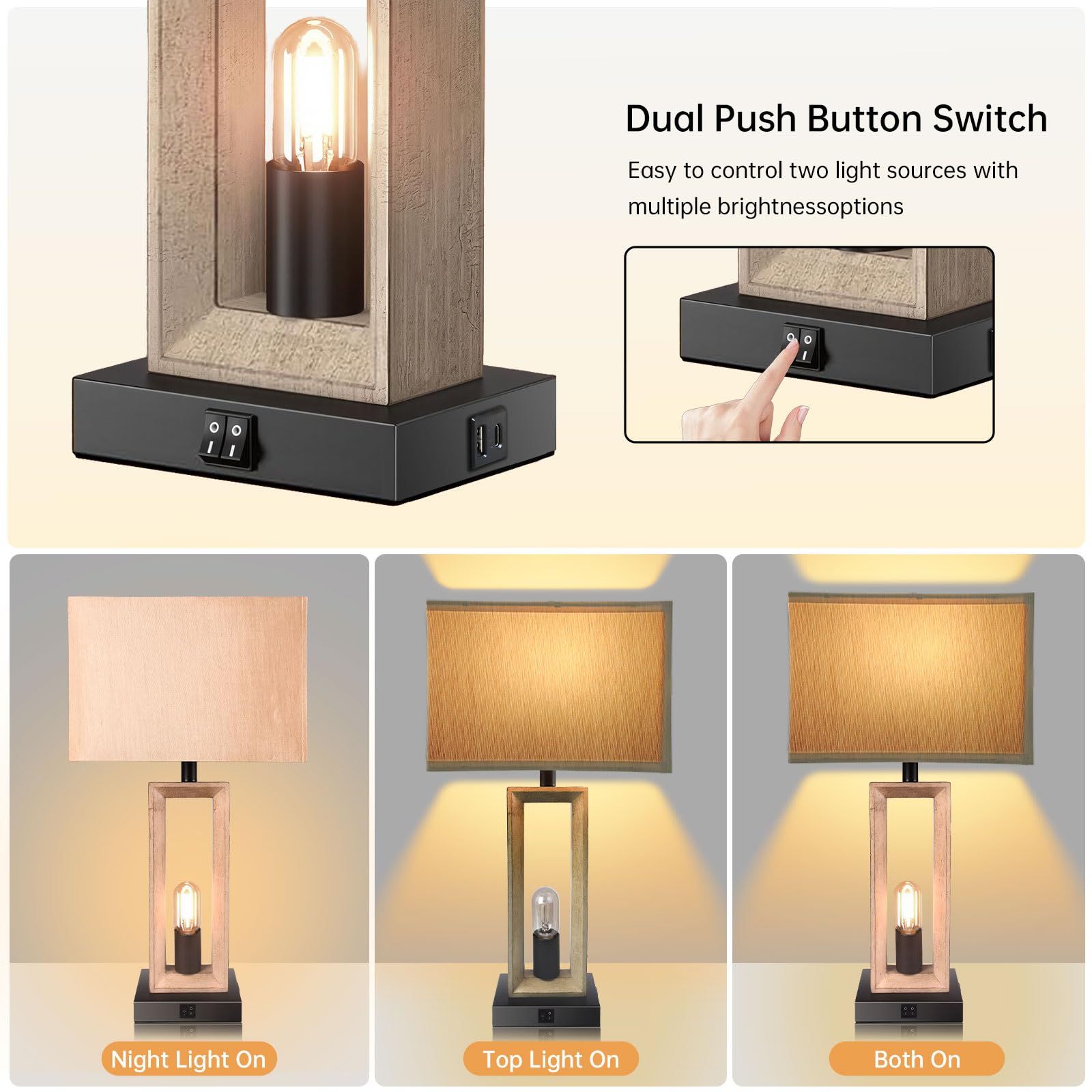 PACOLIT P linen shade softens light for cozy ambiance