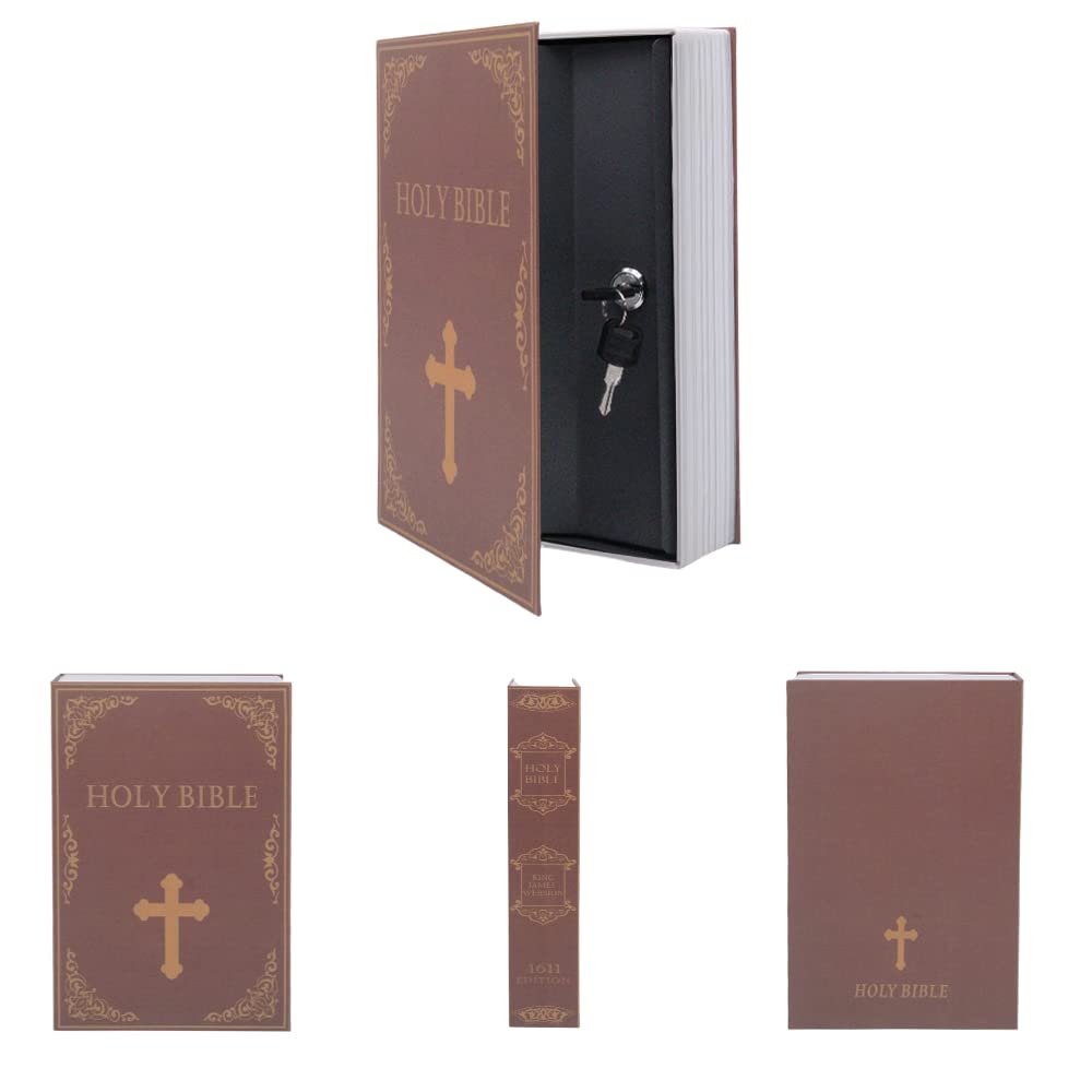 PACOLO Diversion Book Safe interior open space for cash and cards