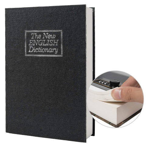 PACOLO Real Paper Transfer Book Safe with hidden compartment for discreet valuables.