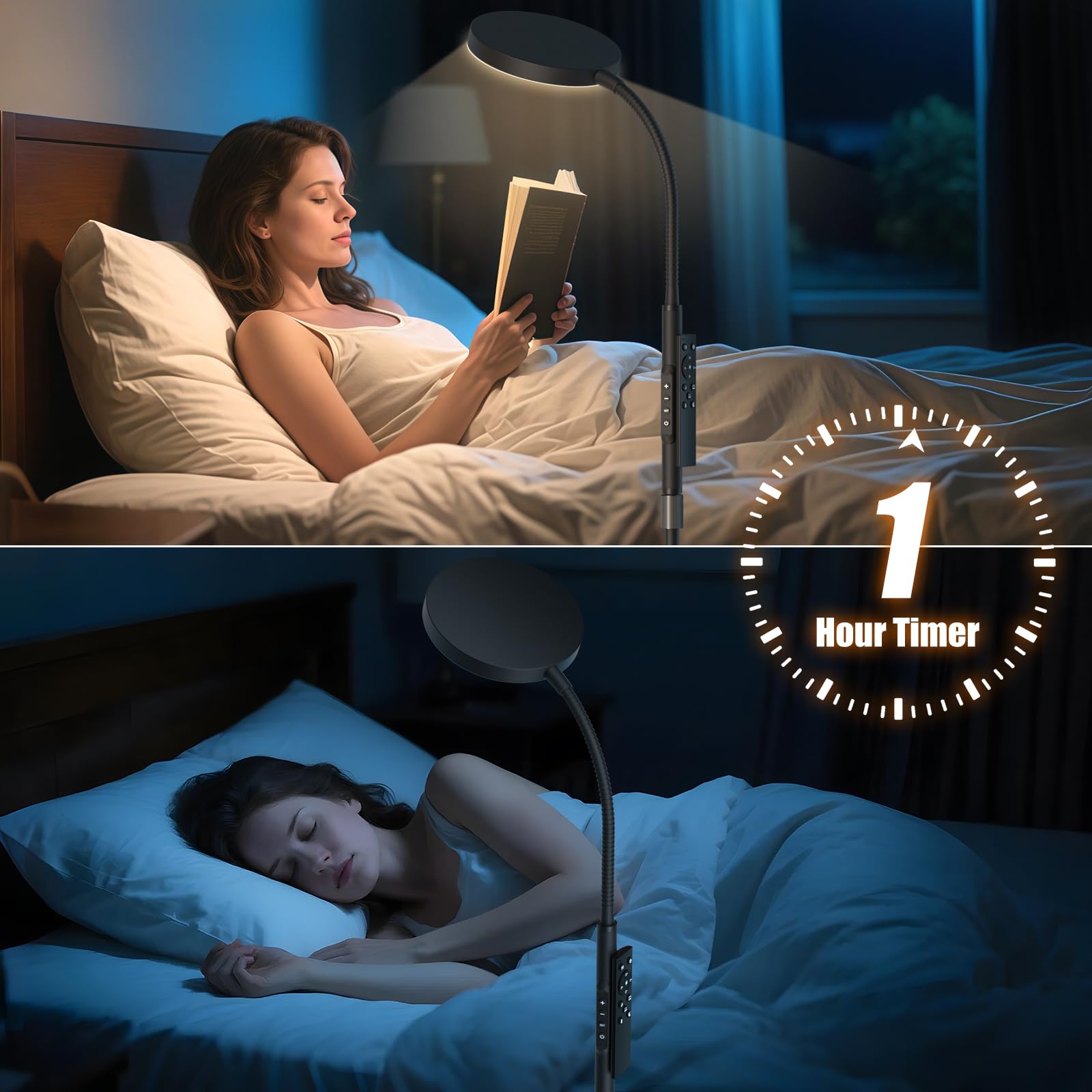 Tool-free assembly of the PACOVY lamp in minutes with secure threading.