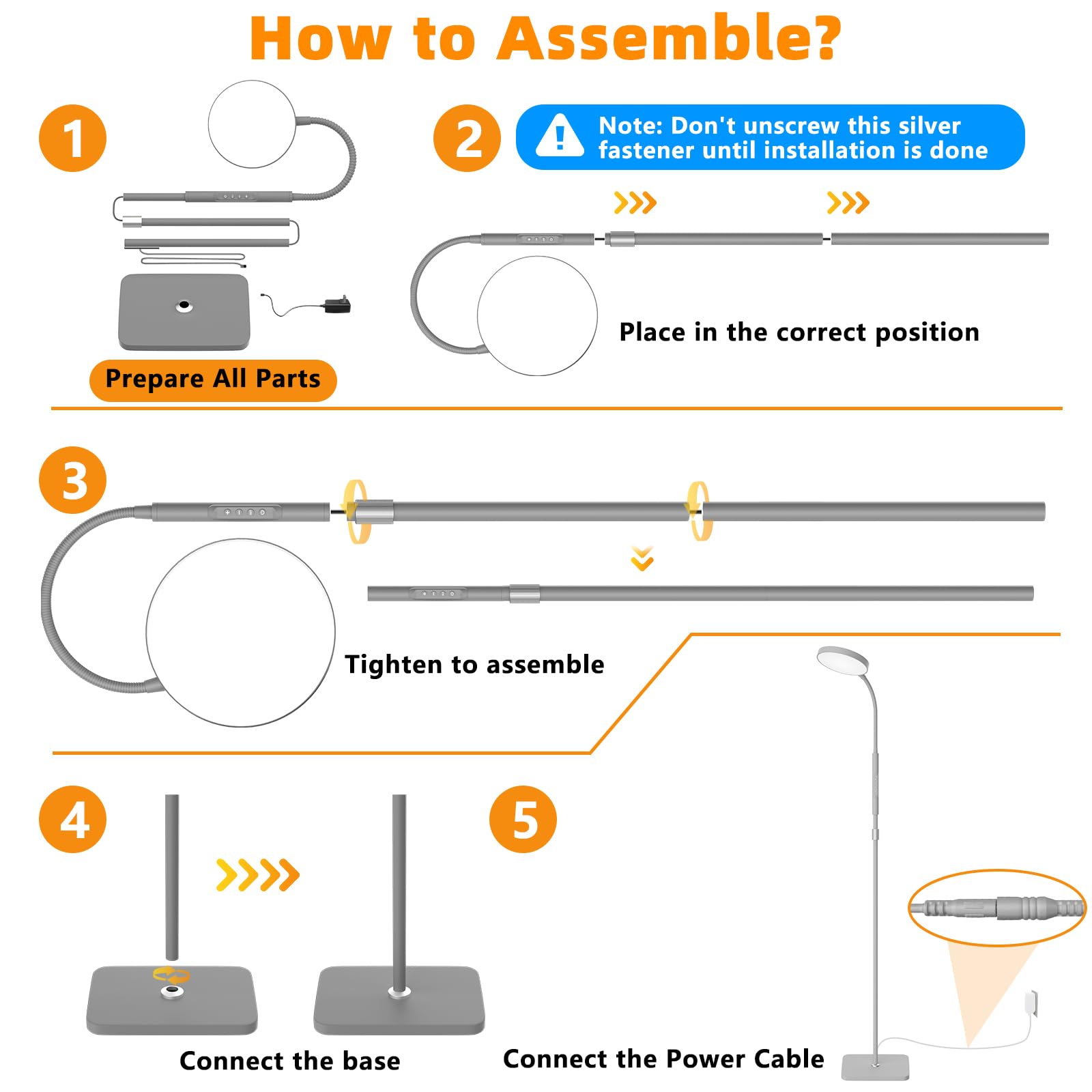 PACOVY tool free assembly takes just minutes to set up.