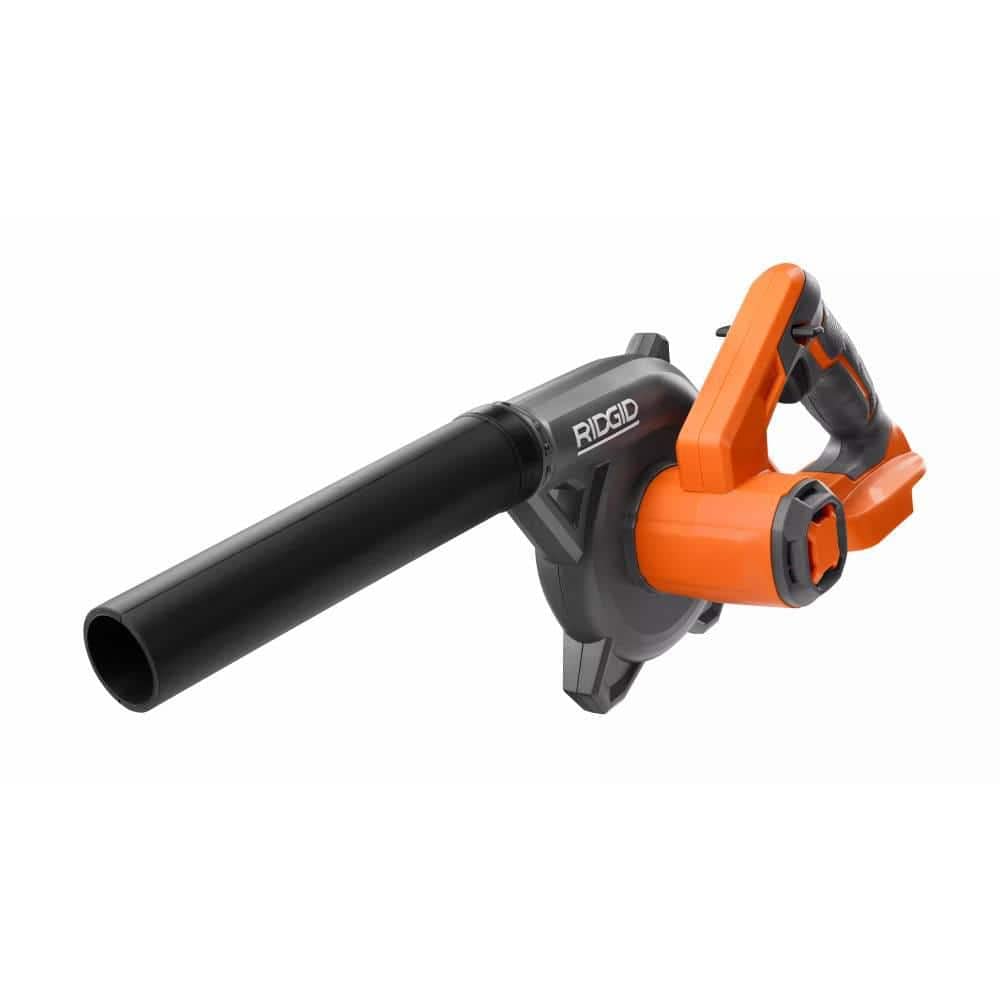 Pacroban 18V compact blower performing debris cleanup on hard surfaces