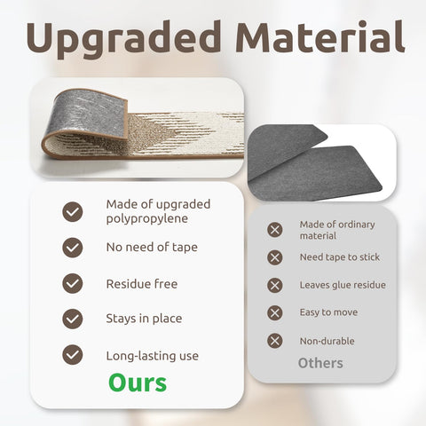 PADOOR 15pc stair treads made from durable material built for heavy daily use