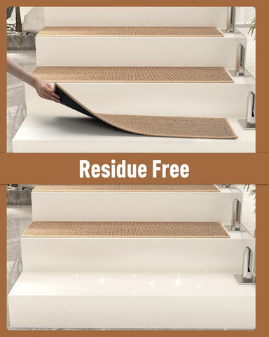 PADOOR protective stair treads help extend stair life and reduce wear.