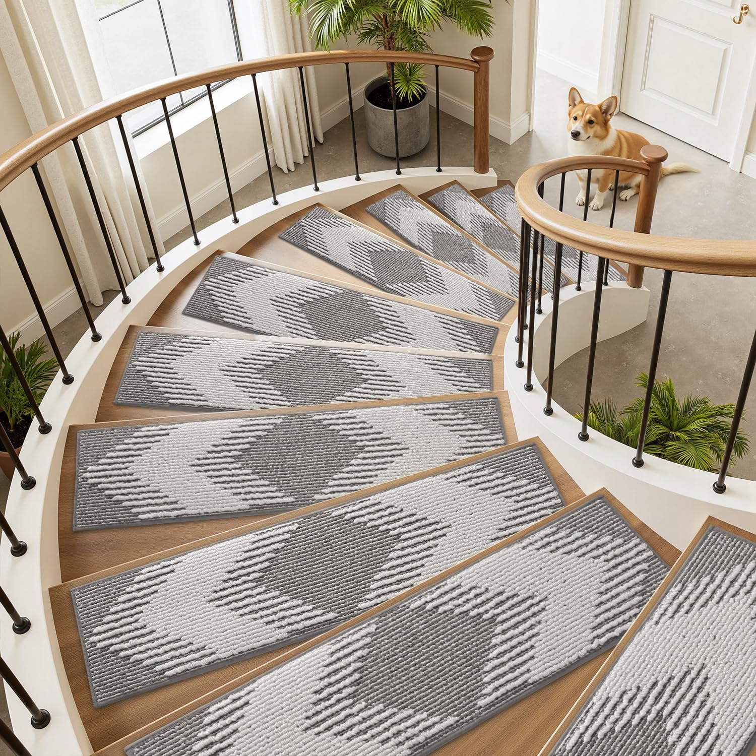 PADOOR treads remove cleanly without leaving sticky residue