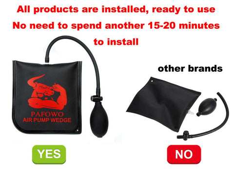 PAFOWO air wedge bag pump durable coating protects interior and exterior surfaces.