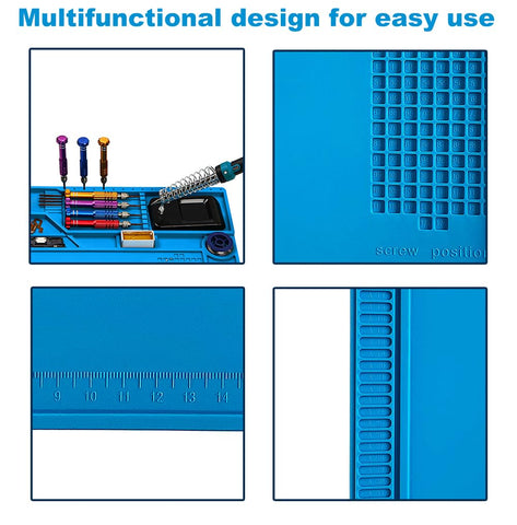 PAFOWO built-in scale ruler helps measure parts precisely for quick assembly.