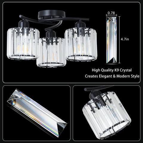 PAUFUL dimmable option with compatible bulbs for mood control