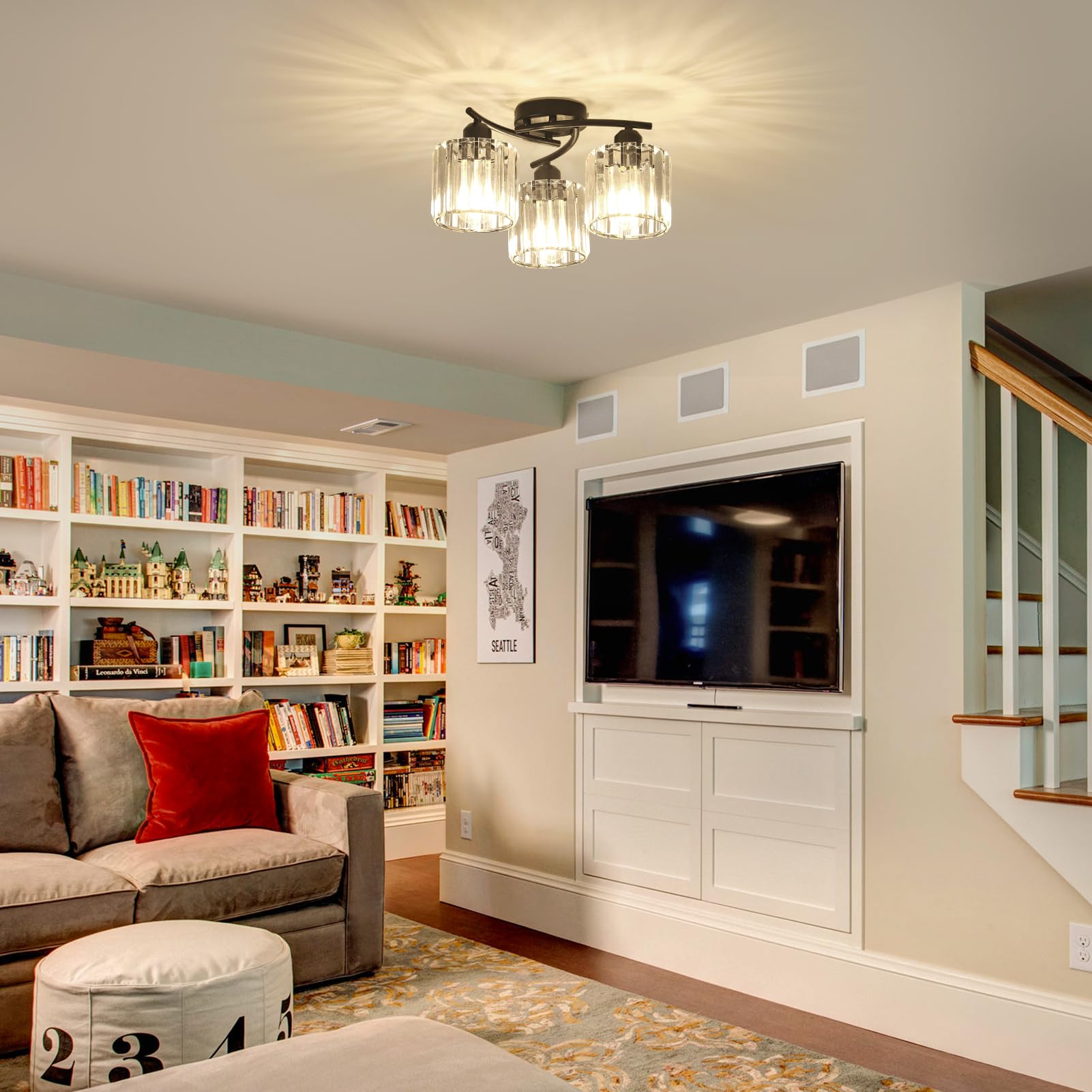 PAUFUL versatile fixture for hallway, entryway, kitchen, and bedroom