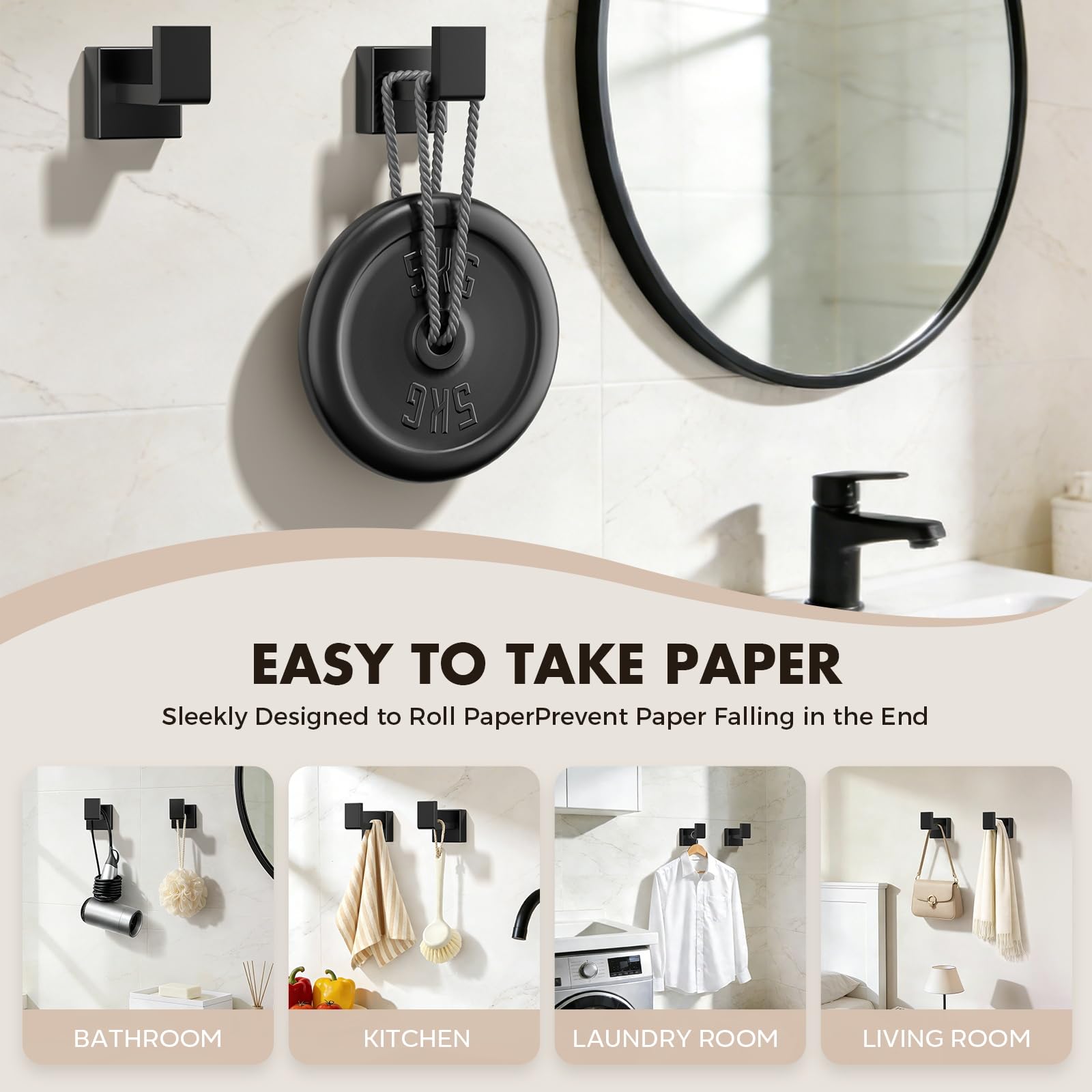 PAHSFS Concealed Screw Mount delivers a clean, minimal wall appearance.