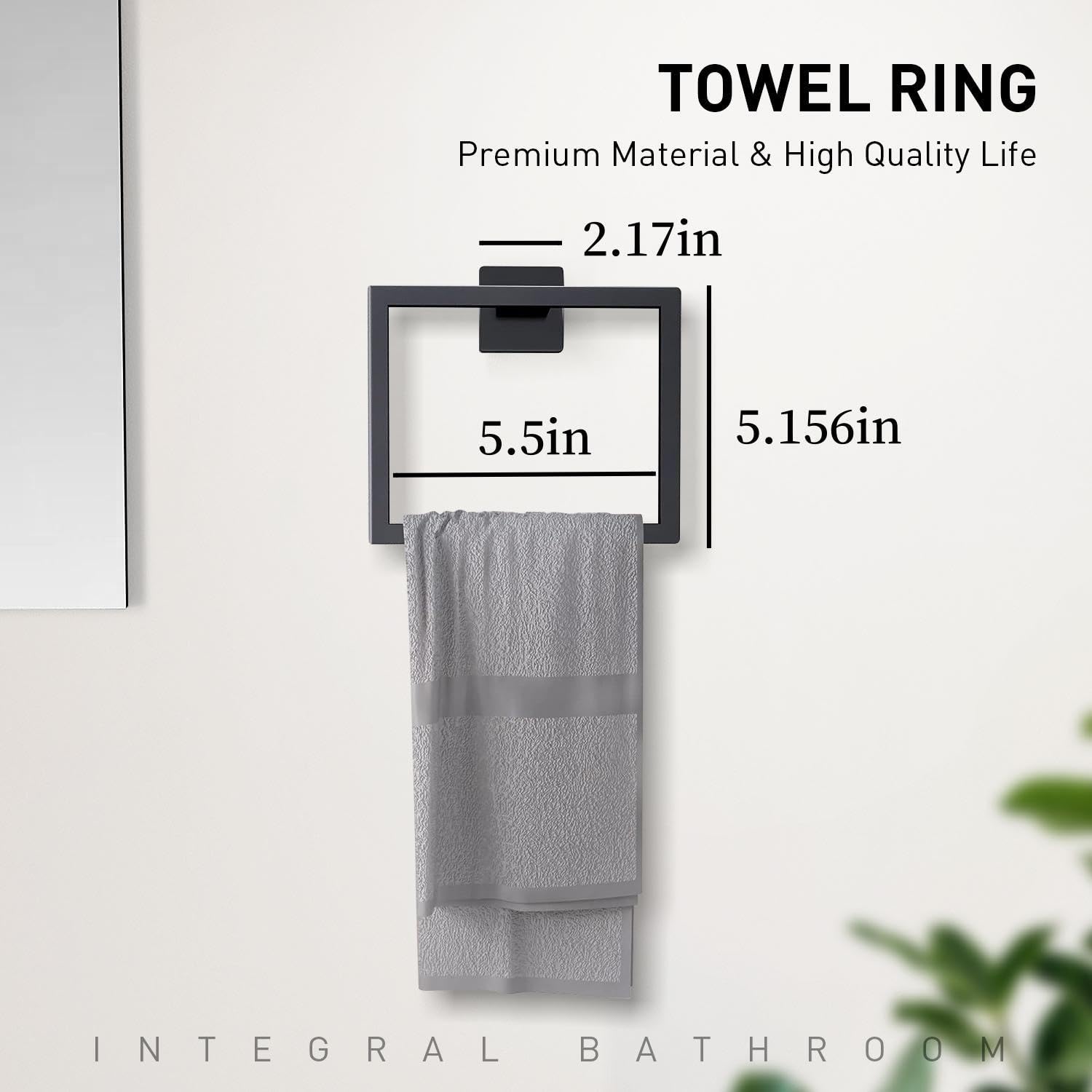 PAHSFS matte black toilet paper holder with durable stainless steel.