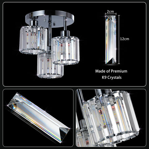 PAUFUL foyer and bedroom fixture offers versatile design for modern interiors.