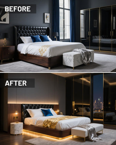 Pak COB LED strip app and voice control enable hands-free lighting adjustments
