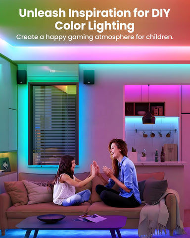 Pak LED lights offer 20 customizable segments for per zone colors.