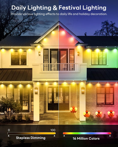 Pak music-sync mode pulses lights with rhythm and mood of your music