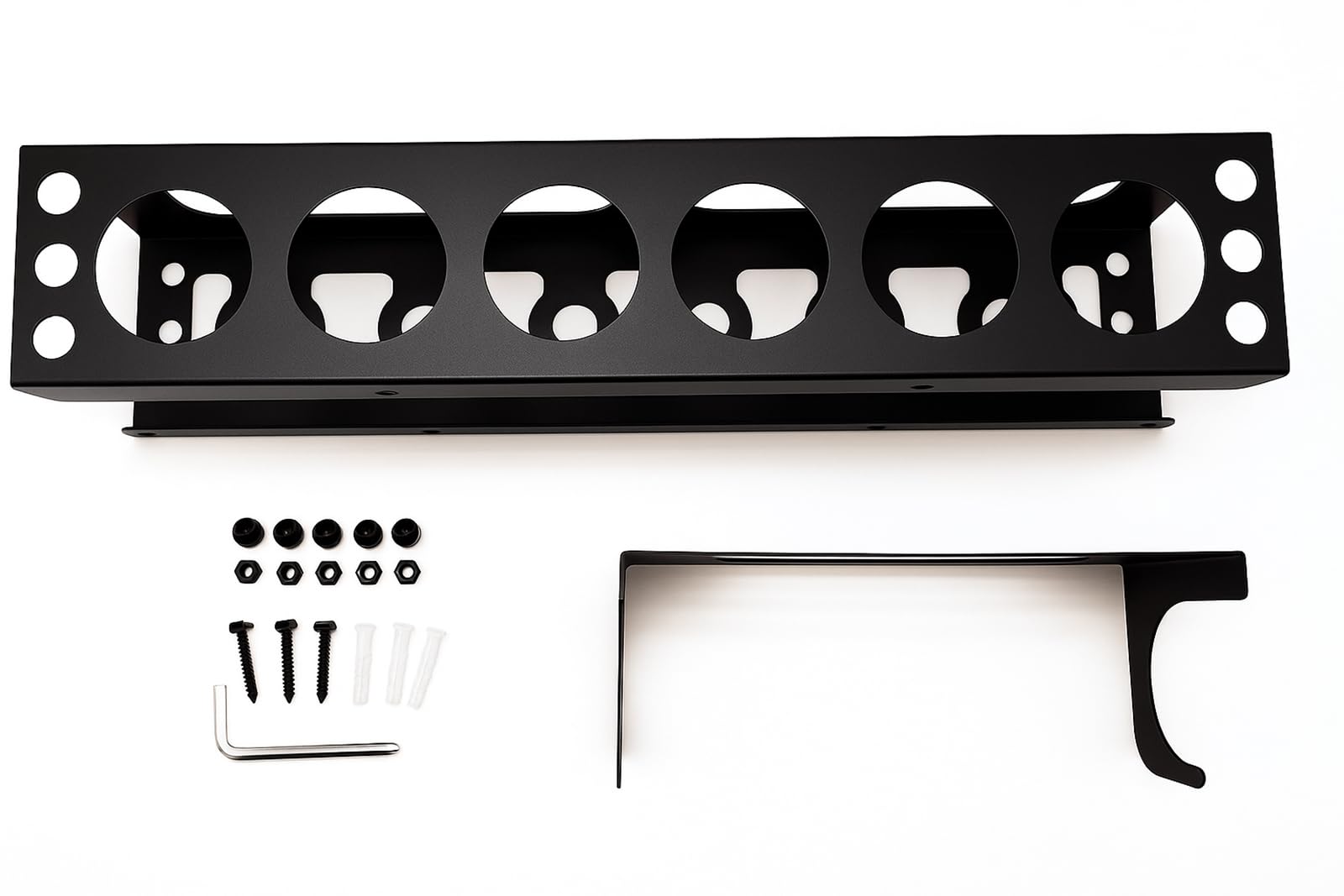 Versatile mounting options suitable for walls, carts, or vans for on-site work.