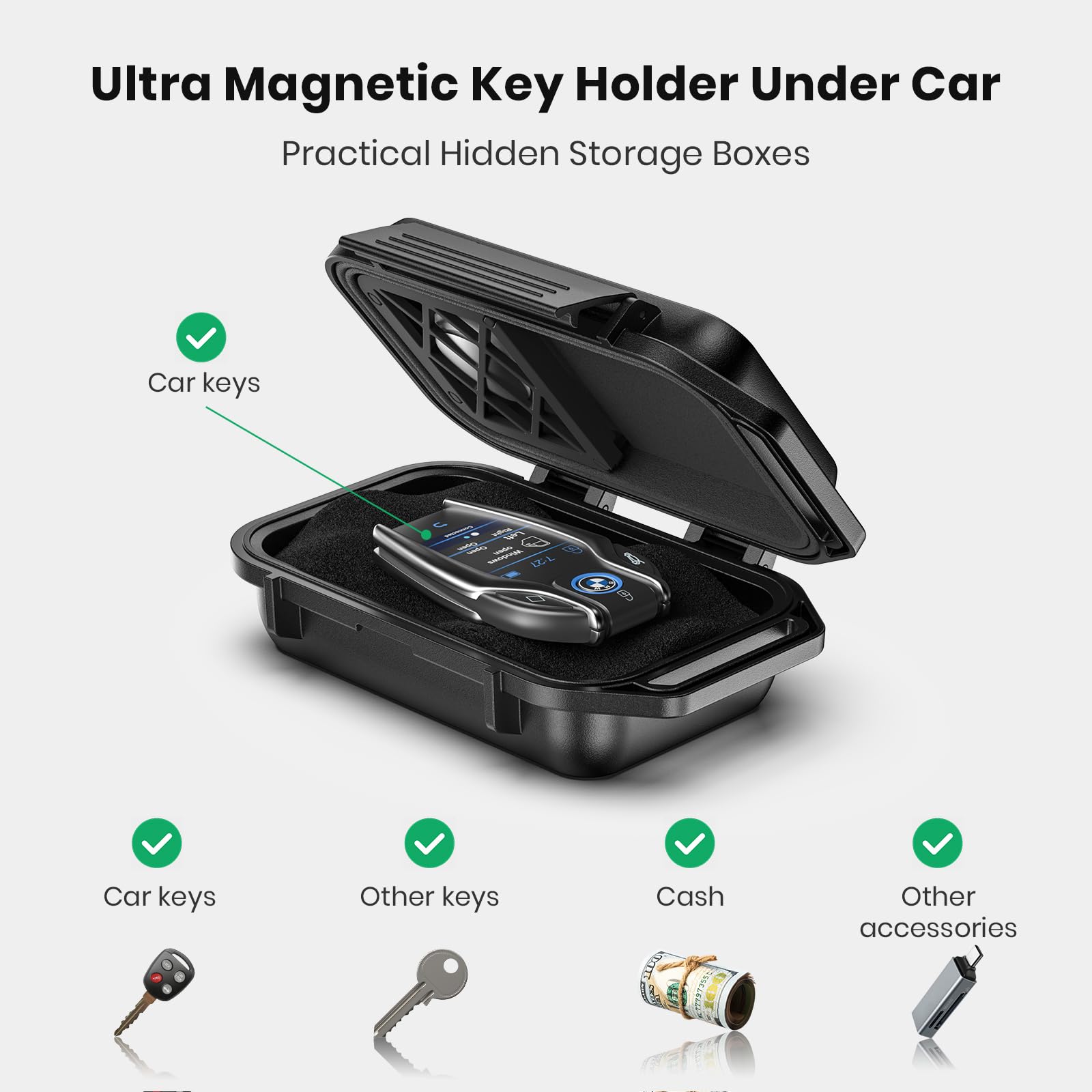 PakWizz silicon tracker pocket fits Airtag or Tile securely