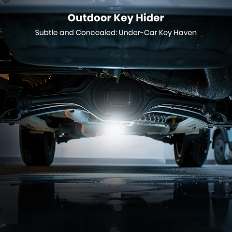 PakWizz compact storage for under-car key on trips