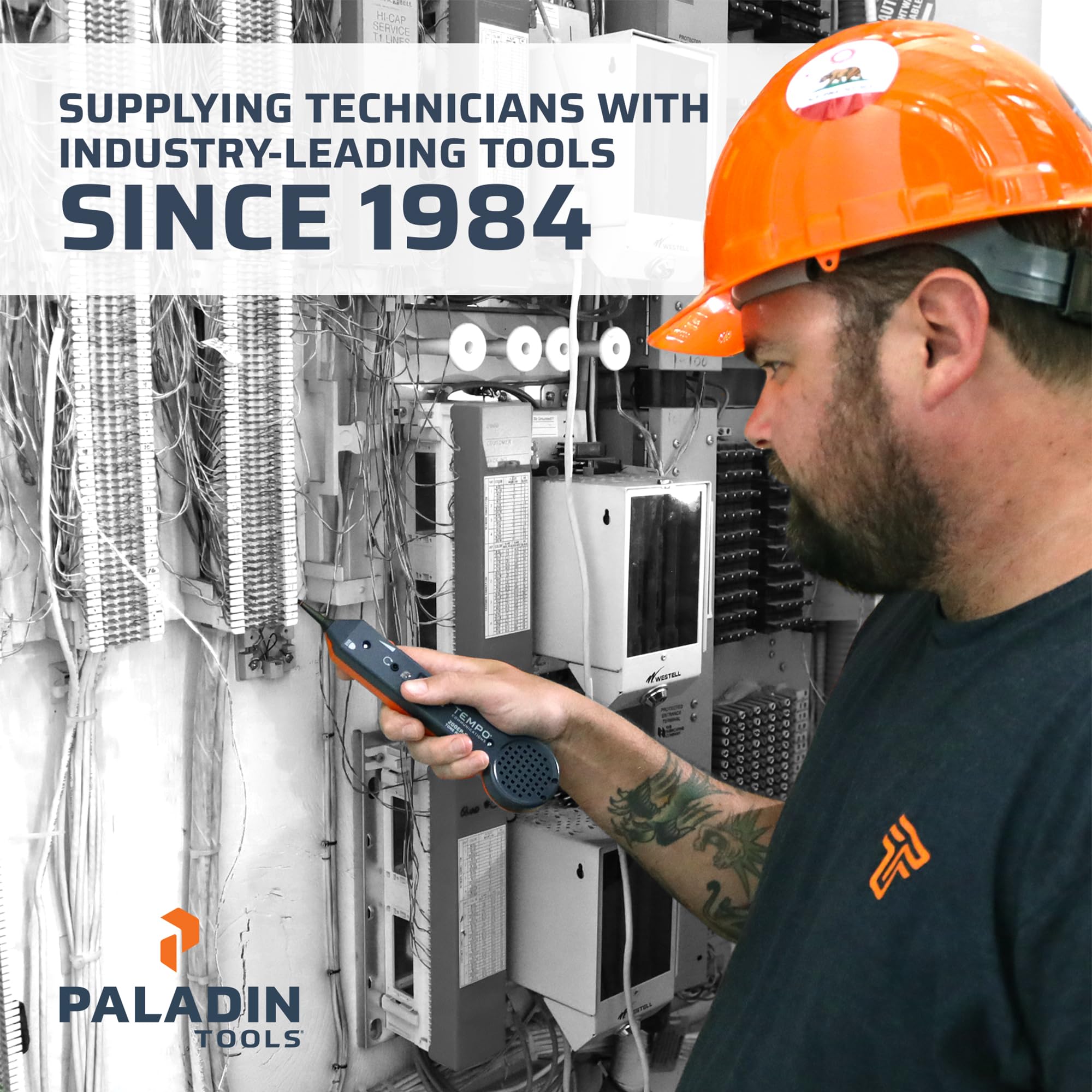 Paladin Tools PA1902 RJ45 inline patch cord for flexible routing