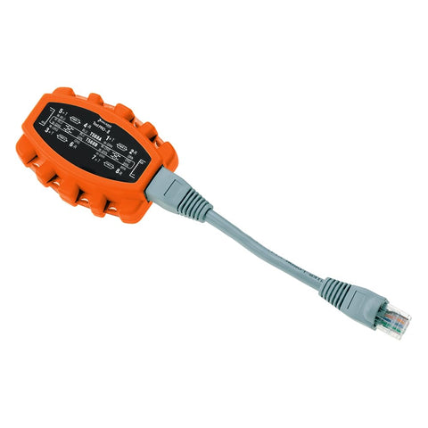 Paladin Tools PA1902 RJ45 snagless plugs to reduce wear during testing