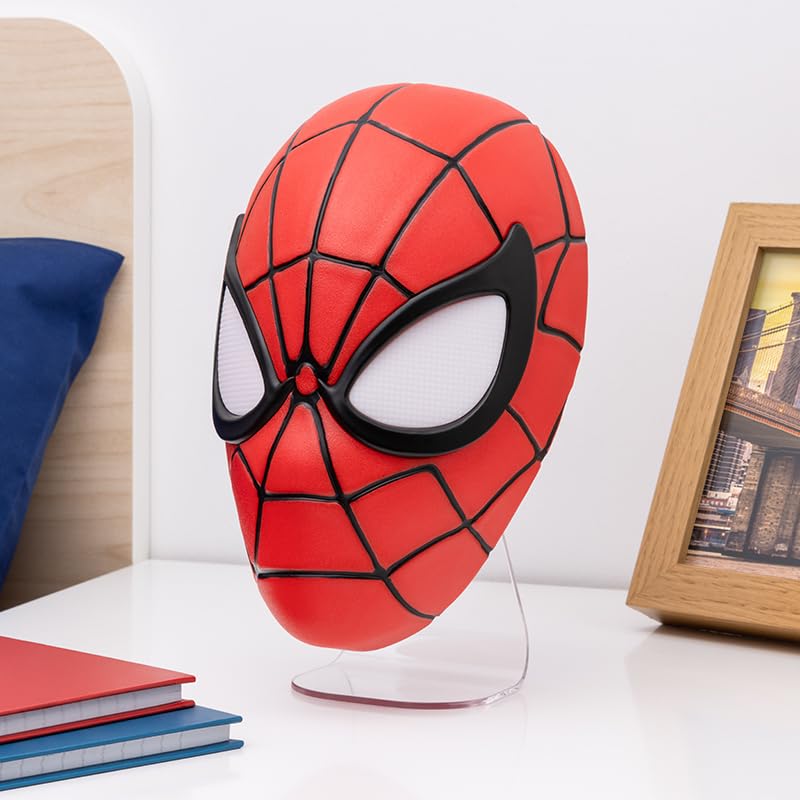 Paladone 22cm Spider-Man mask light makes a bold desk statement
