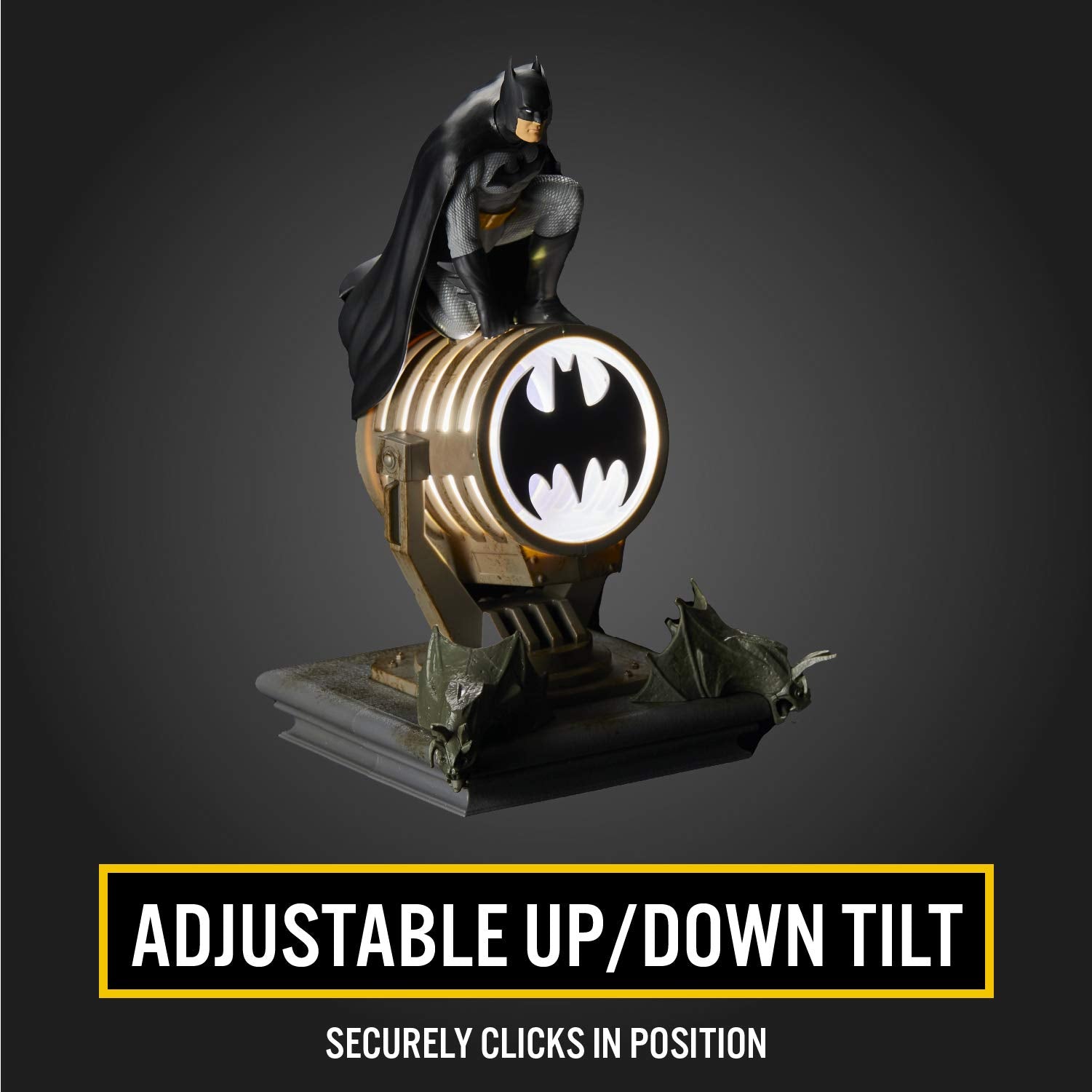 Paladone Batman Figurine Light bedside glow for late reads