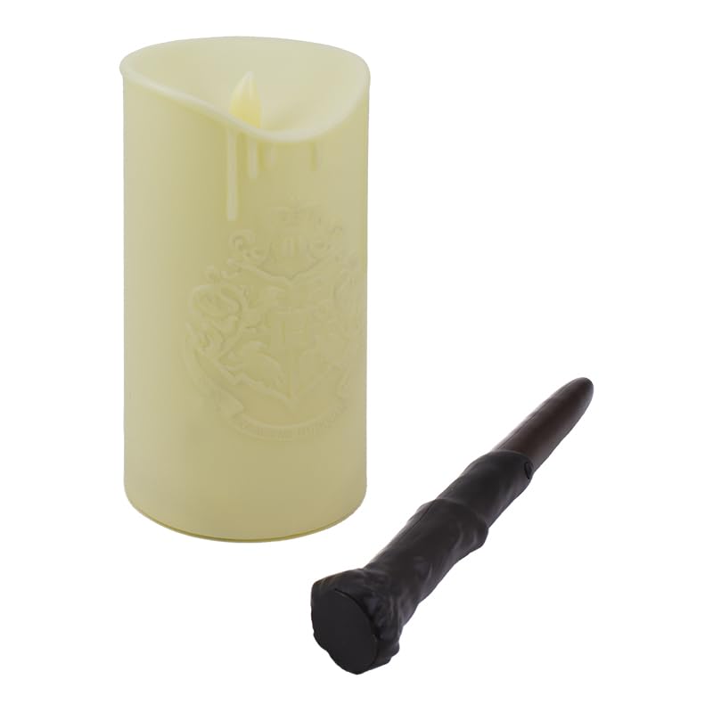 Battery-powered Paladone candle provides safe, flame-free glow