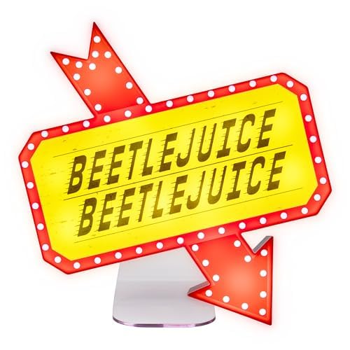 Paladone Beetlejuice icon light a thoughtful gift for nostalgic fans.
