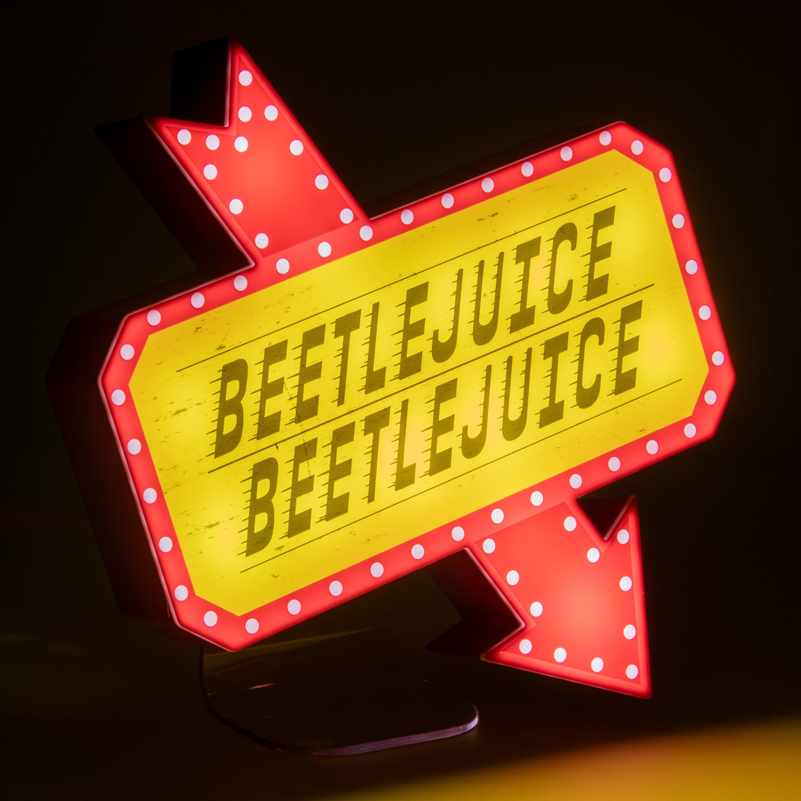 Paladone Beetlejuice icon light officially licensed adds authentic retro vibes.