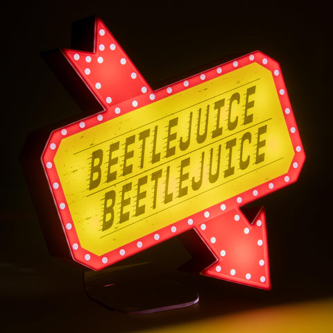 Paladone Beetlejuice icon light officially licensed adds authentic retro vibes.