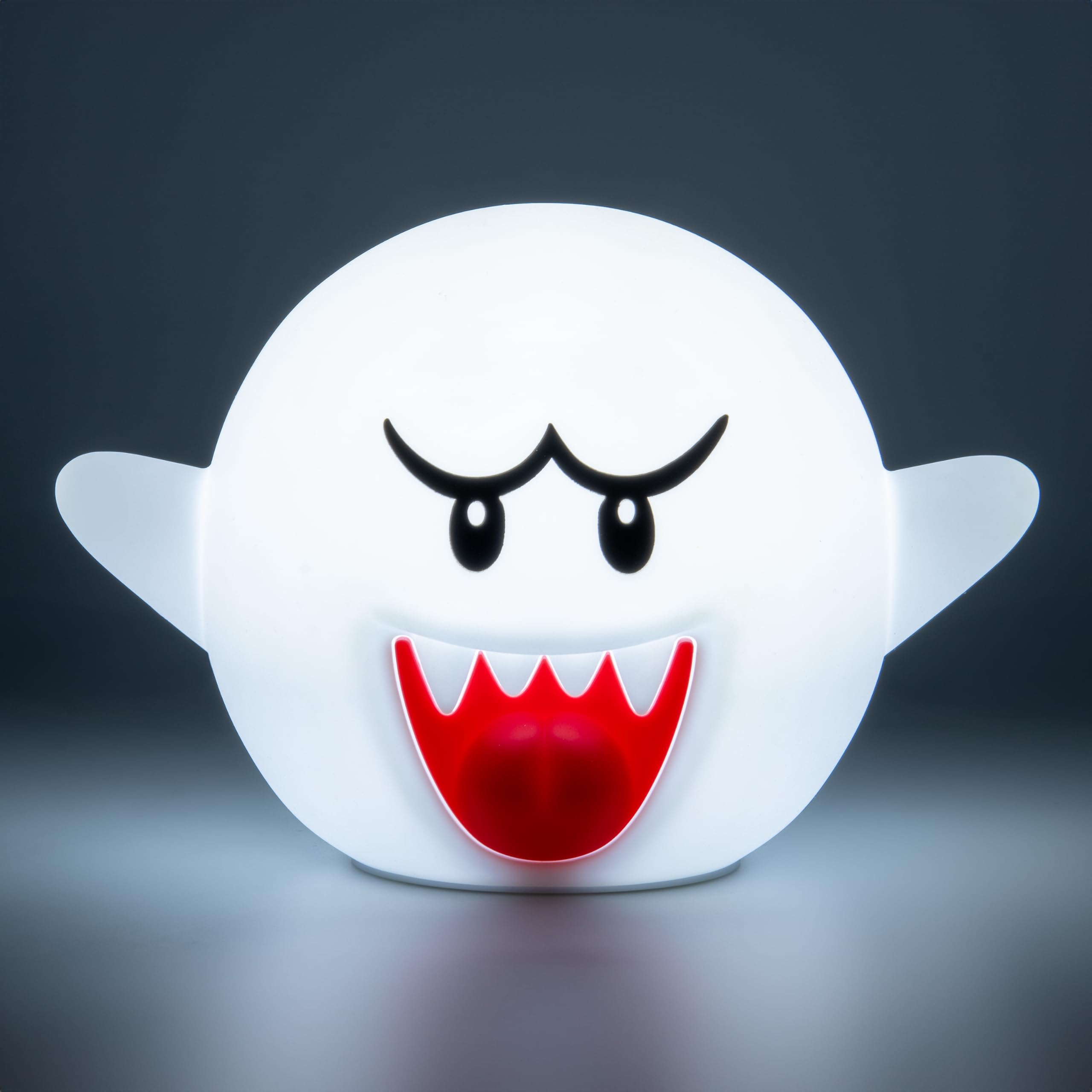 Paladone Boo SquishyGlo cordless, rechargeable with USB cable.