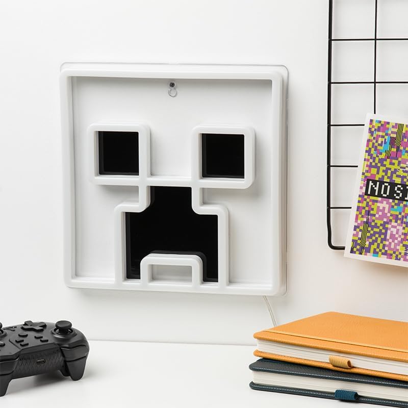 Paladone Creeper LED neon night light provides USB-powered illumination.