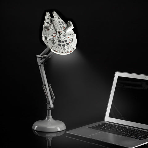 Paladone Millennium Falcon lamp doubles as collectible decor.