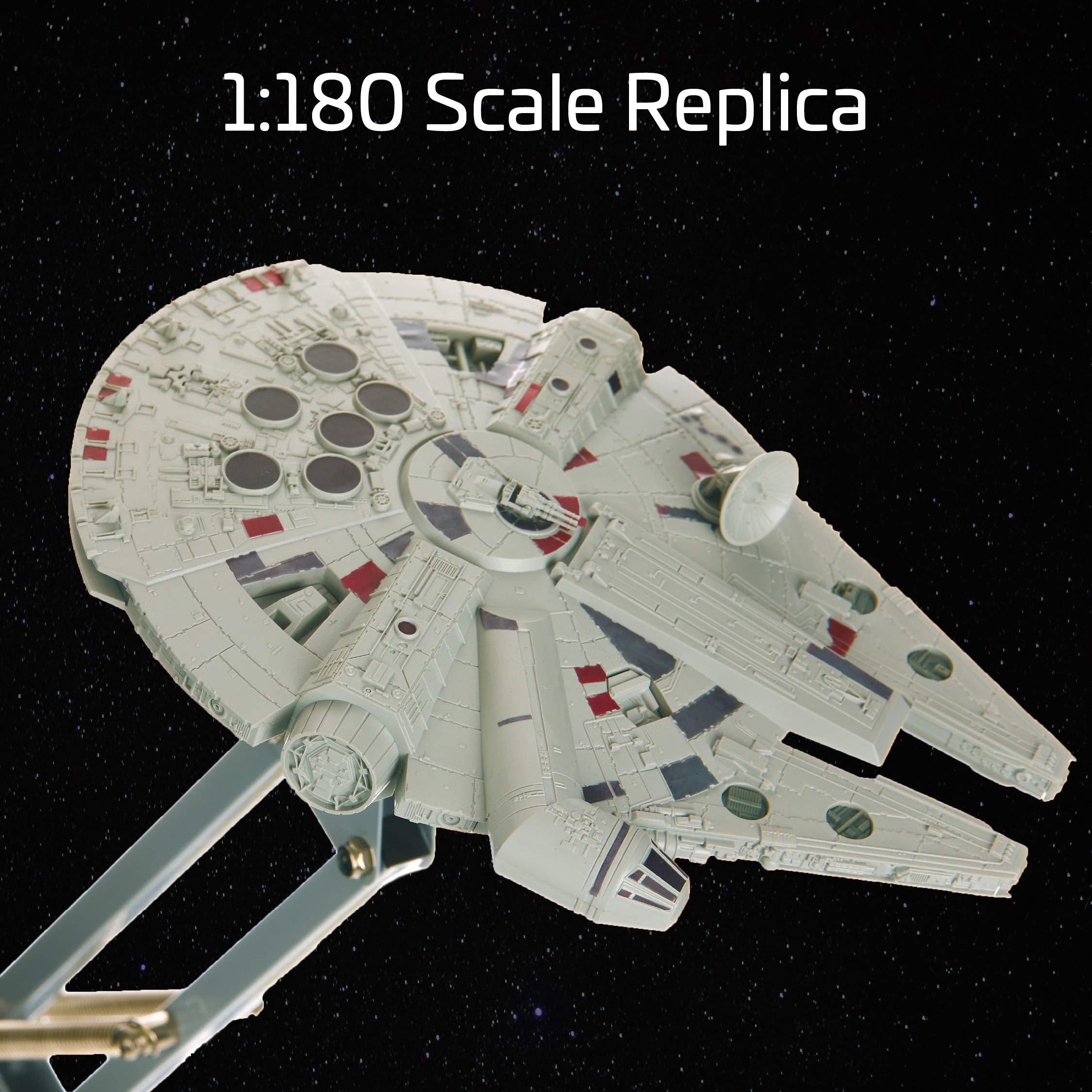 Paladone Millennium Falcon night light complements dorm and desk setups.