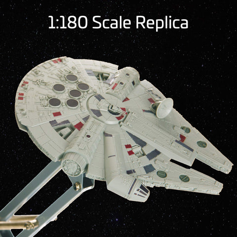 Paladone Millennium Falcon night light complements dorm and desk setups.