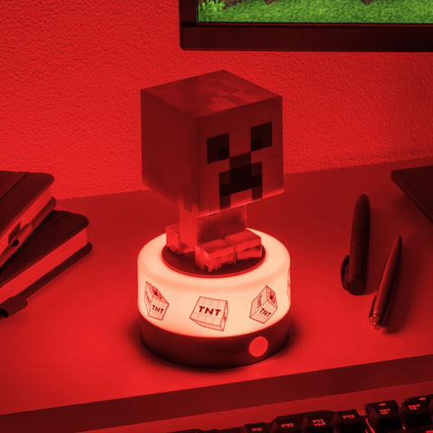 Paladone Minecraft Creeper officially licensed merchandise for authentic gamer decor.
