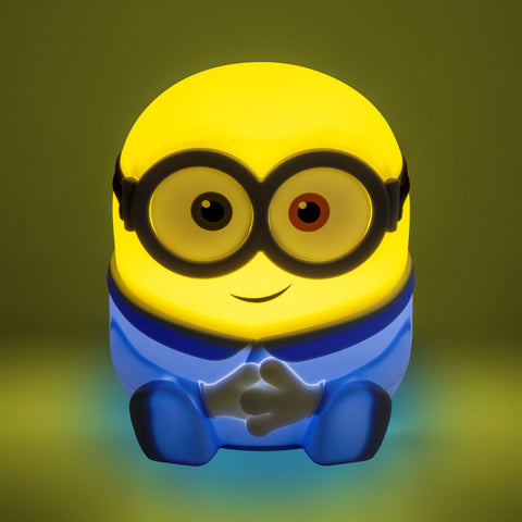 Paladone Minions Bob SquishyGlo recharge port enables cord-free travel.