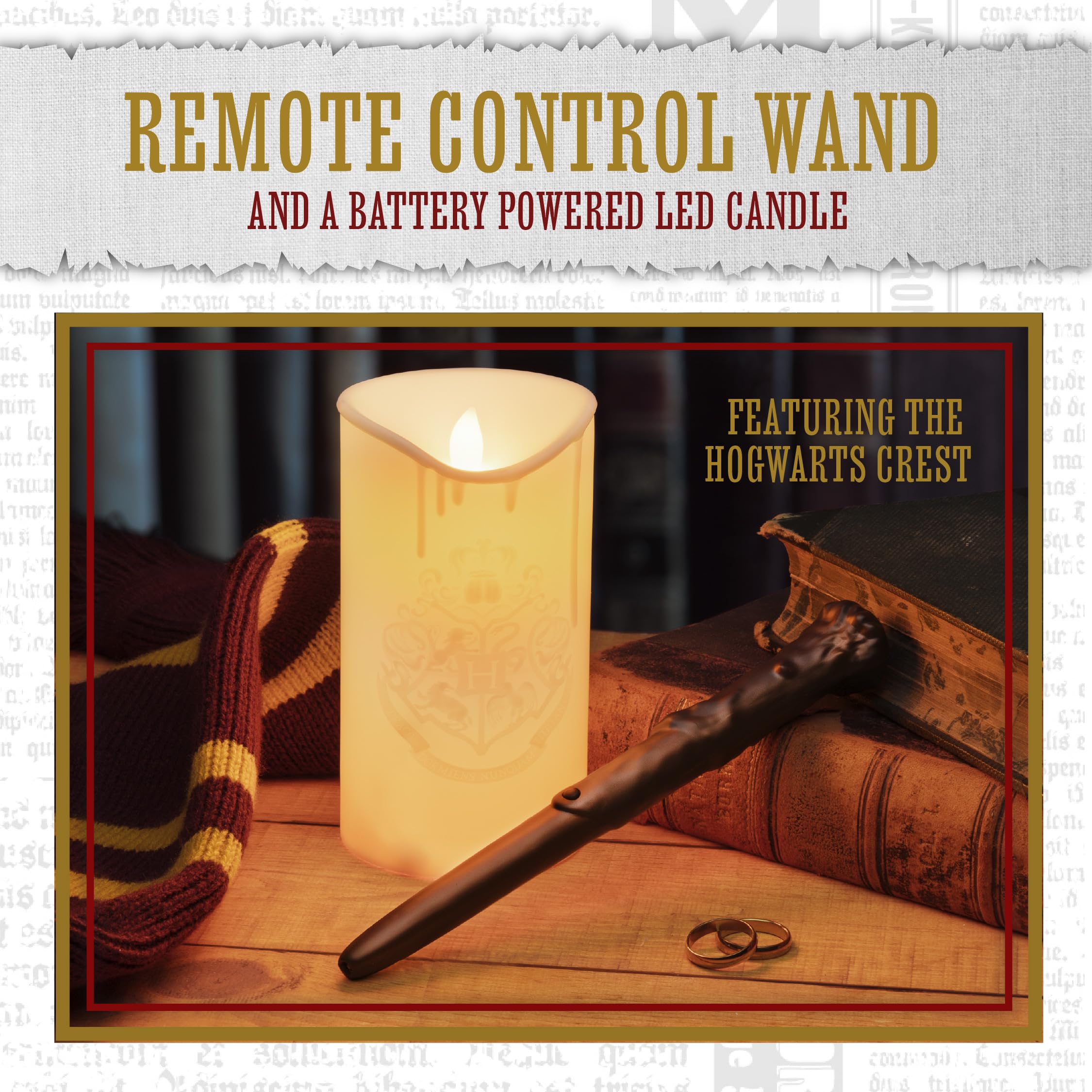 Officially licensed Paladone Harry Potter merchandise on display