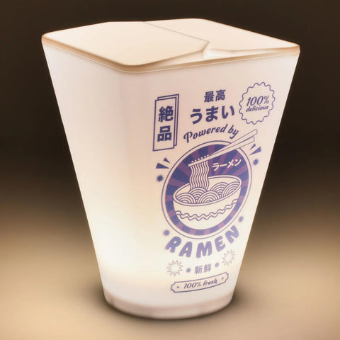 Paladone Ramen Box Light side design adds playful decor to any space
