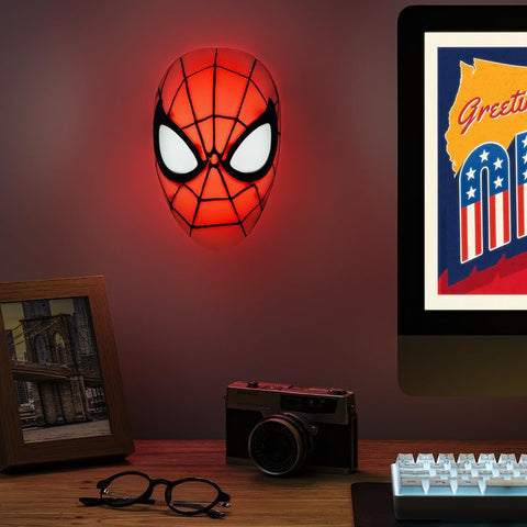 Paladone Spider-Man mask light delivers soft night glow for late-night reading