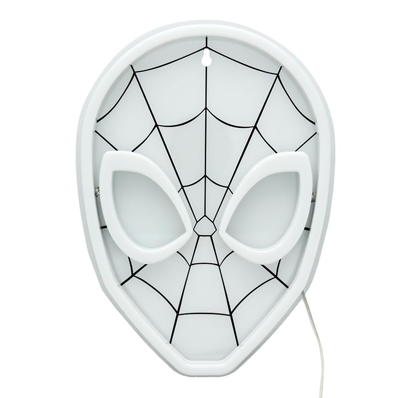 Paladone Spider-Man red glow wall light improves dorm room feel