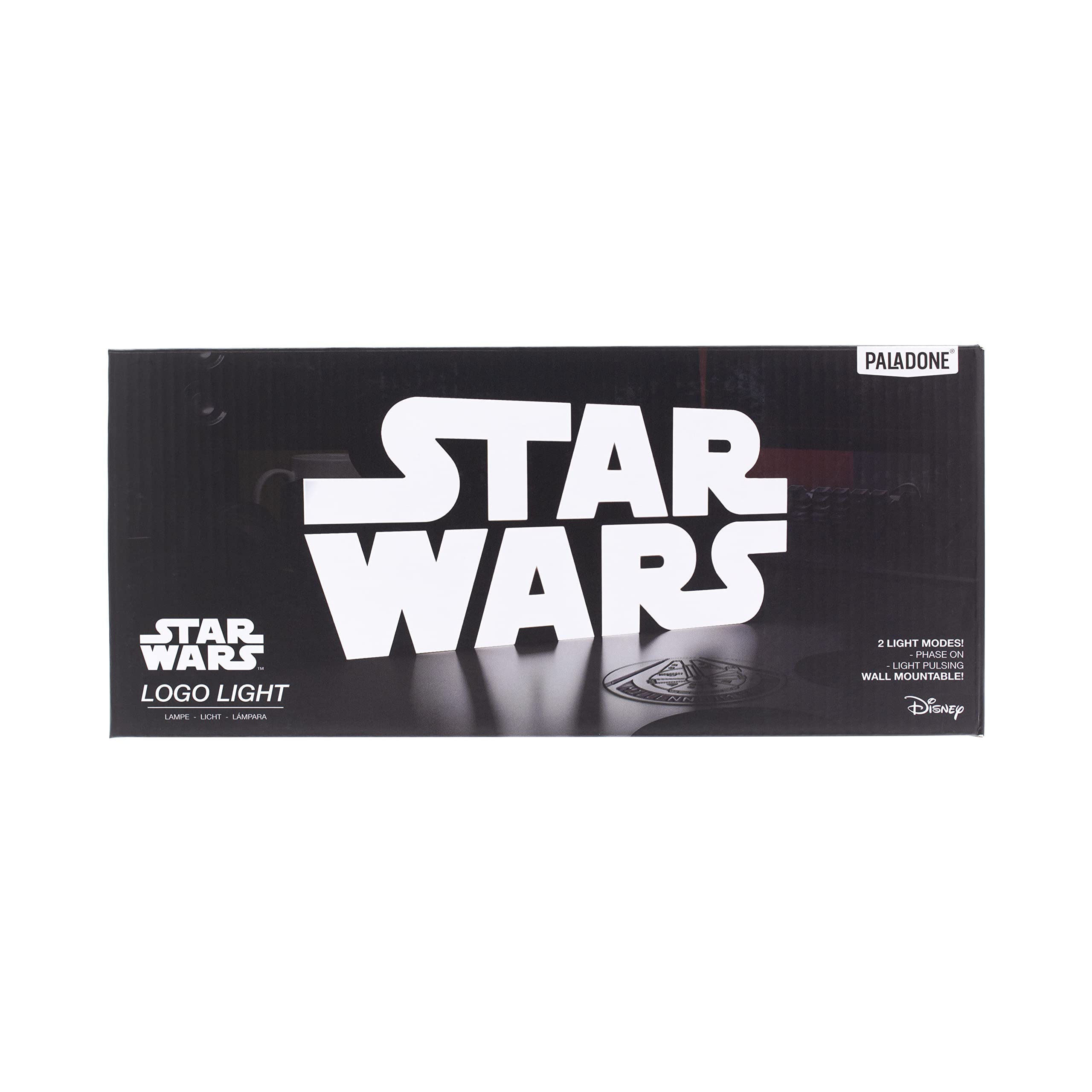 Paladone Star Wars Logo Light ideal home decor for fans.