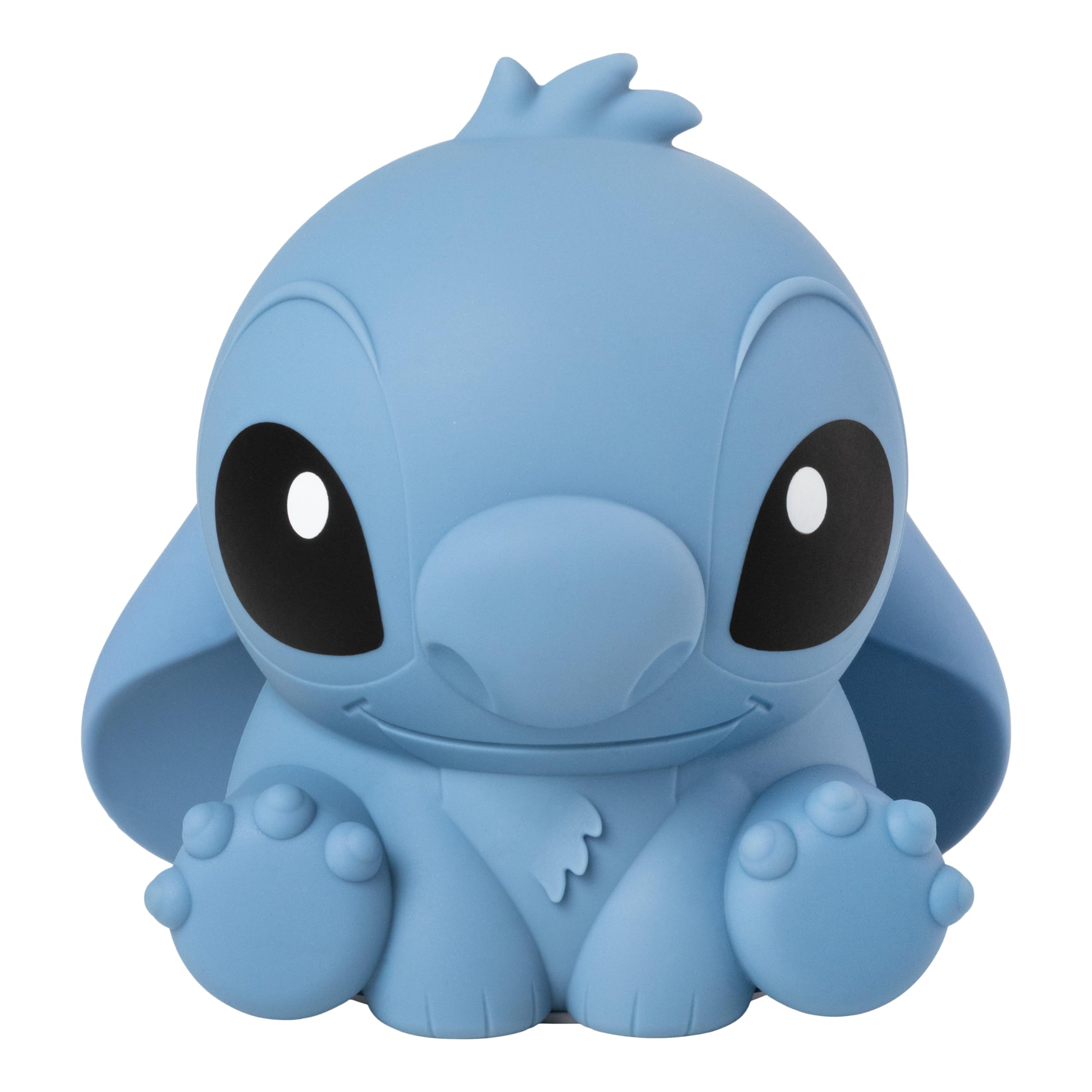 Paladone Stitch squishy lamp side view, compact desk companion for gaming rooms