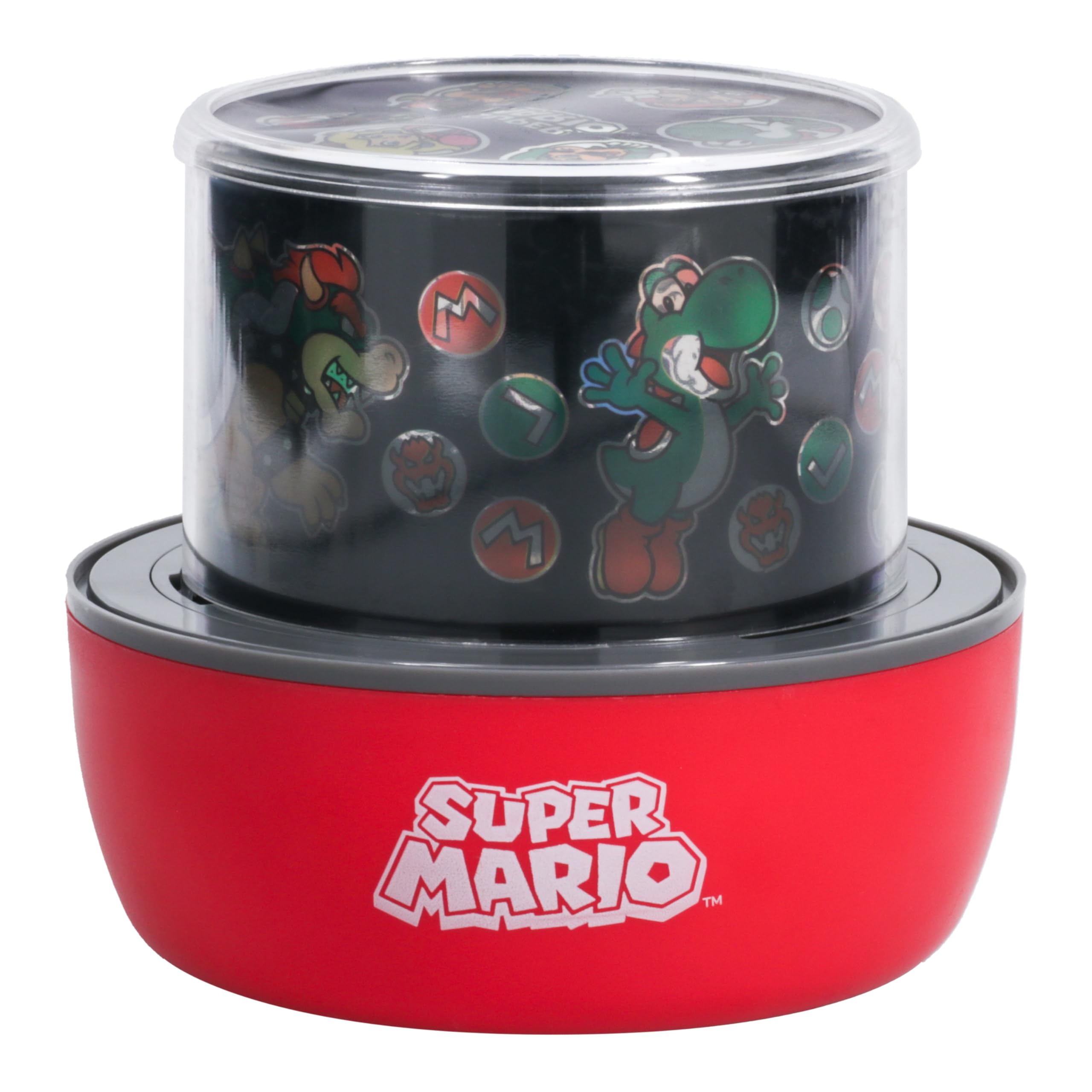 Paladone Super Mario Projection Light wall scene 02: dynamic lighting enhances gaming room ambience