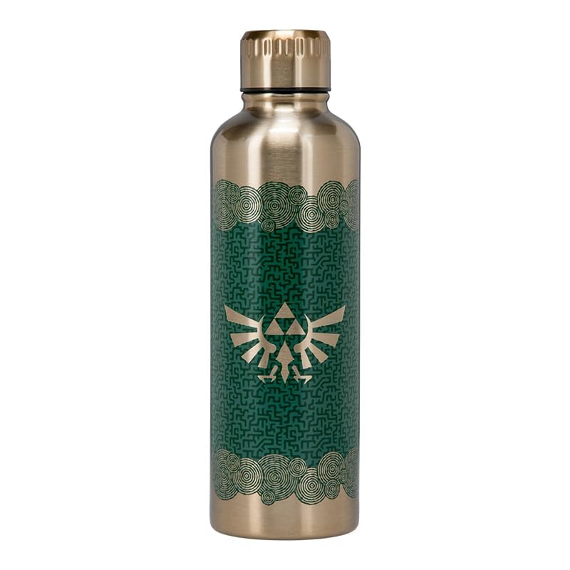 Paladone Tears of the Kingdom bottle with leak-proof screw-top for on-the-go use.