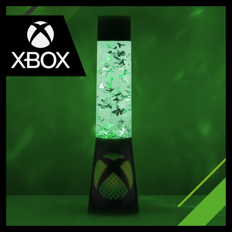 Officially licensed Paladone Xbox Flow Lamp as collectible pop culture decor