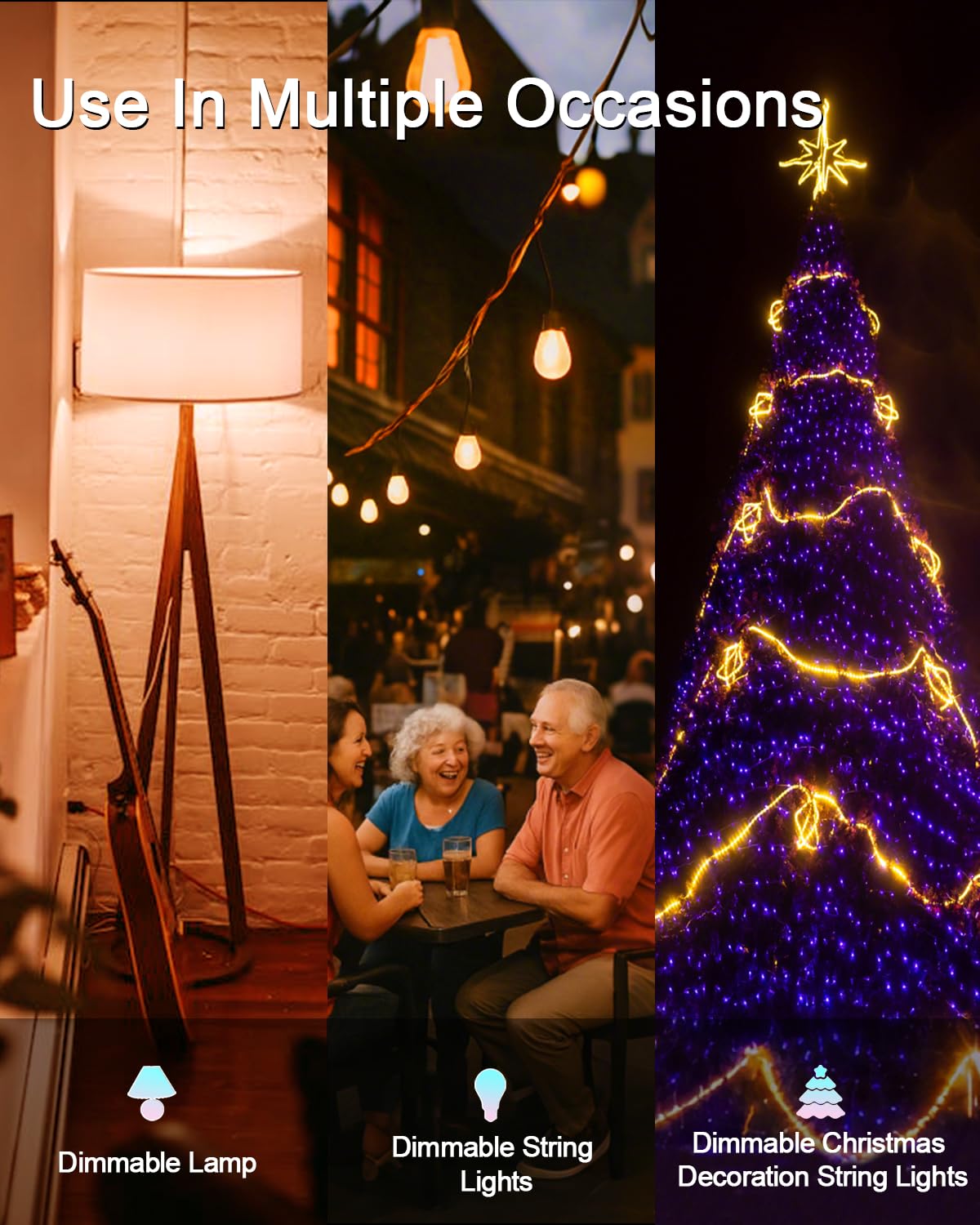 Palawell Power outage memory keeps your preferred brightness.