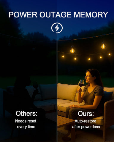 Palawell IP65 Waterproof dimmer for all-weather outdoor use.