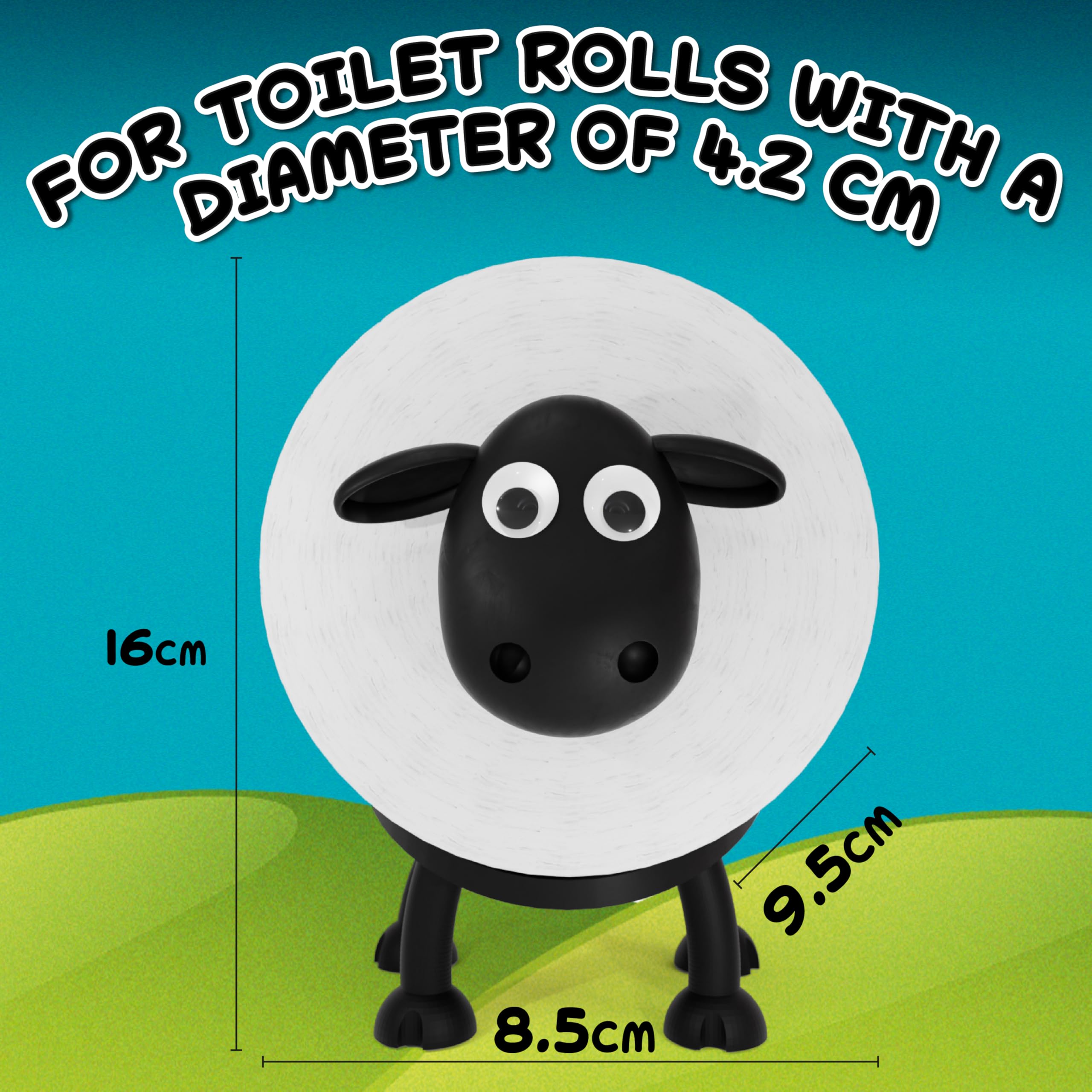 Palinoia space-saving design with multi-roll storage for bathrooms.